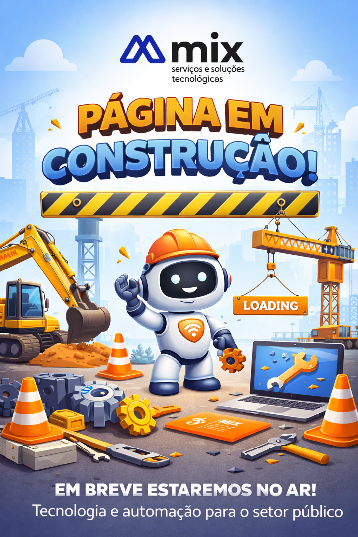 Página em construção - Mix